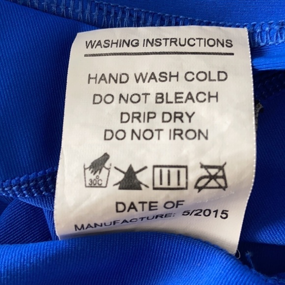 Body Glove Blue Swim Long Sleeve Rash Guard Shirt - Picture 10 of 10